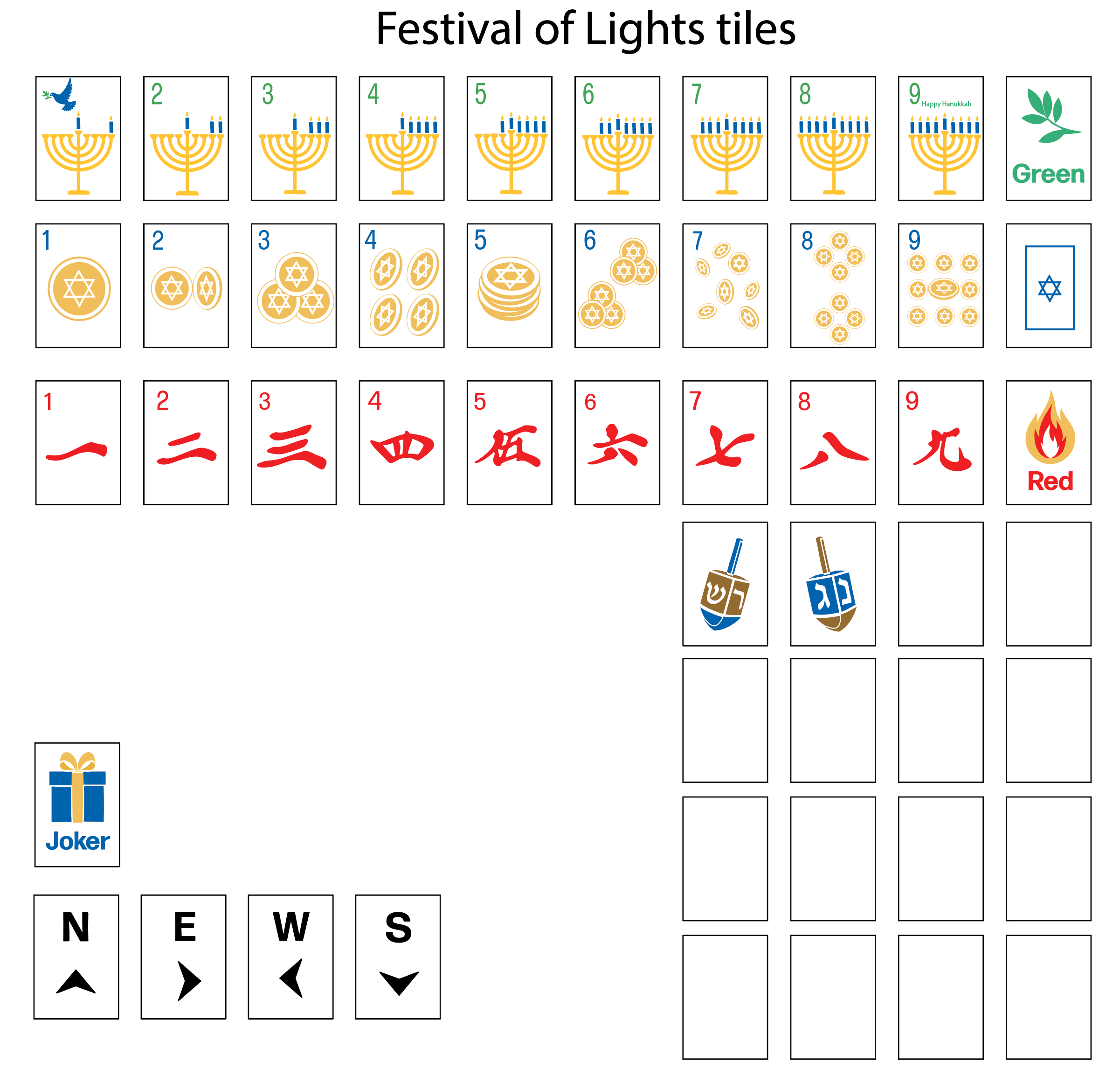 Festival of Lights - Designer Tiles