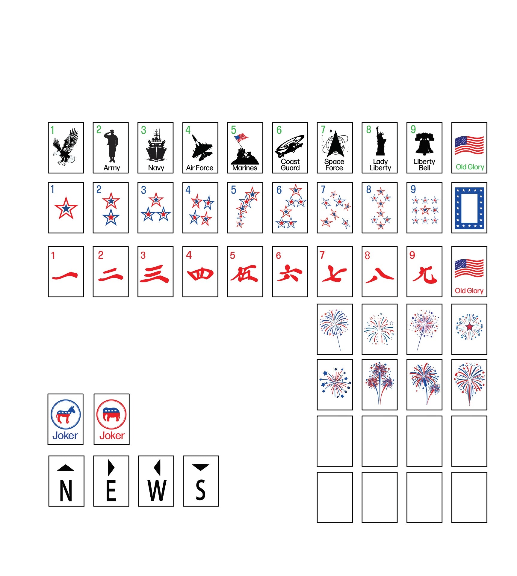 Stars and Stripes Forever - The Patriotic - America's heroes set