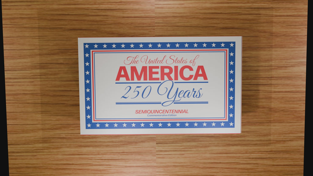 Traditional 250 Years America Semiquincentennial Mahjong Bundle